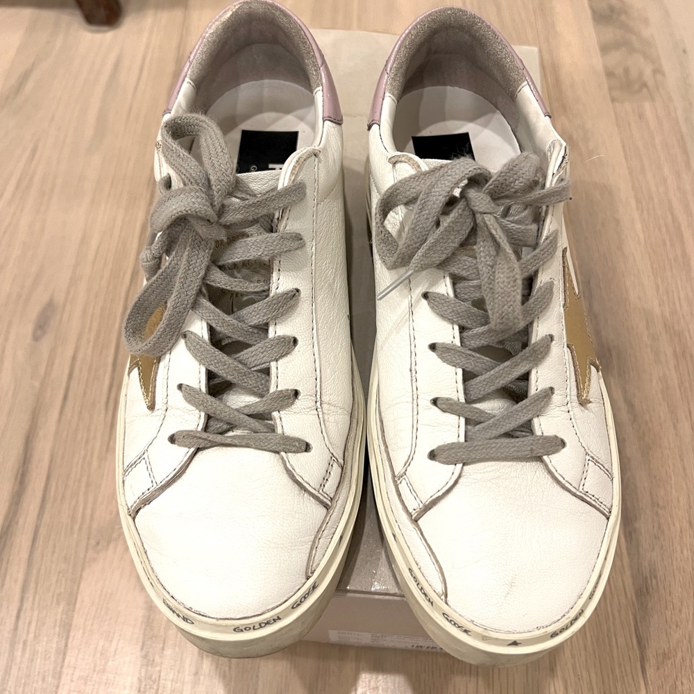 Golden goose hi star size 37